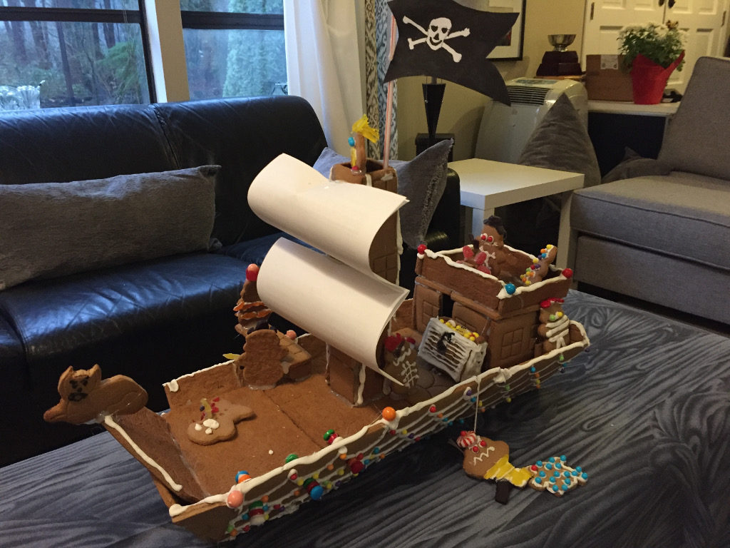 GingerBread Pirate Ship 