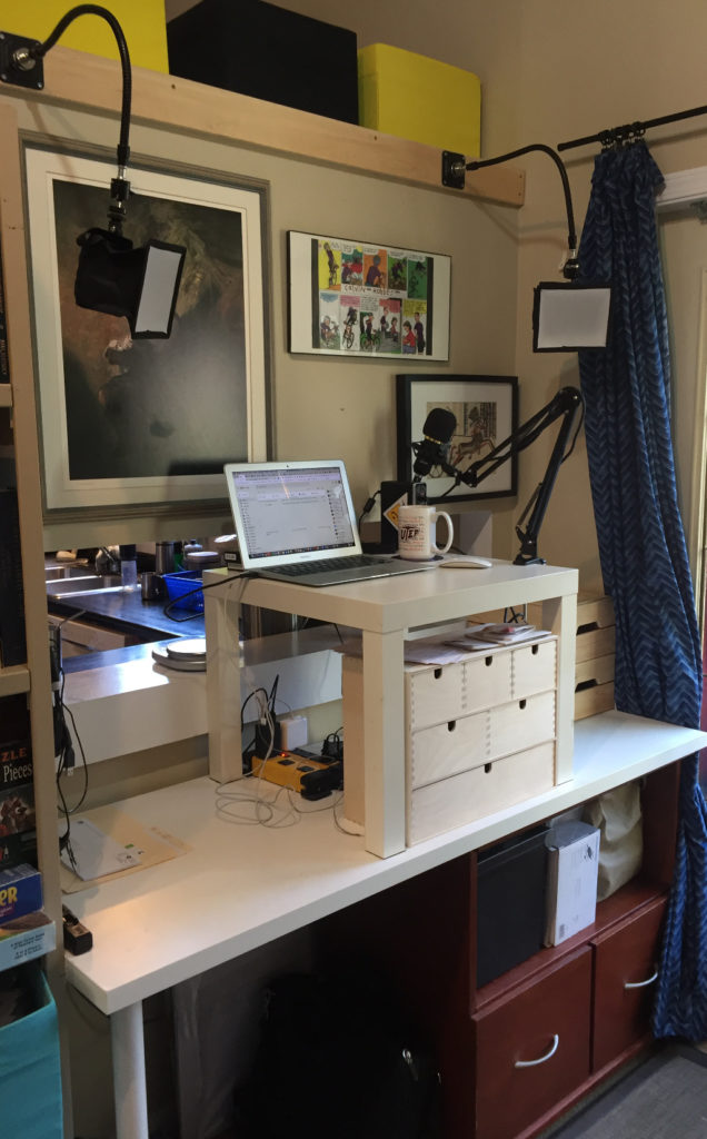 Standing Desk Workspace